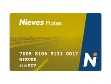 Tarjetas Nieves Flotas: suministro a crédito y descuentos atractivos